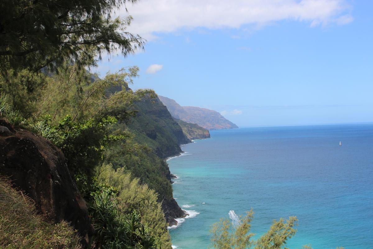 The Napali Coast in Kauai. (Janna Graber)