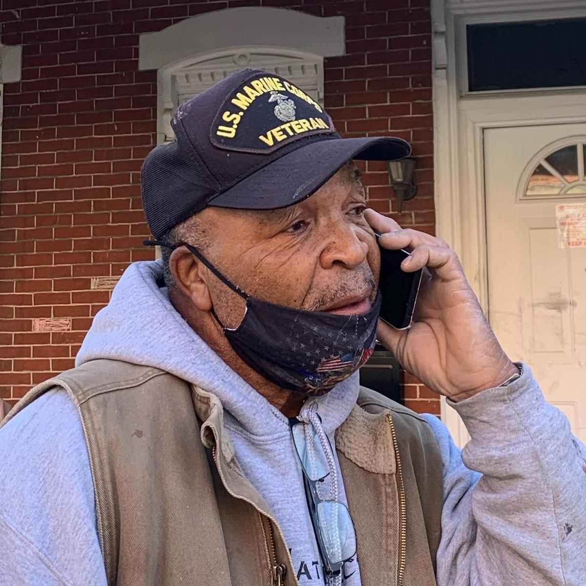 James "Cowboy" Johnson called 911 after seeing his neighbor's house ablaze. (Courtesy of <a href="https://www.facebook.com/NorristownFireDepartment/">Norristown Fire Department</a>)
