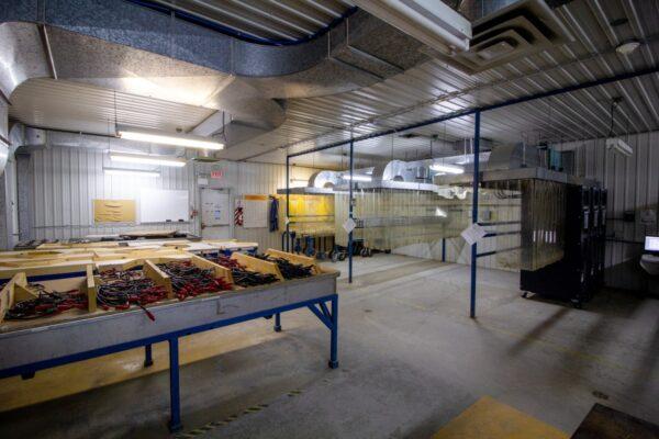 Battery lab. (Courtesy of General Motors)