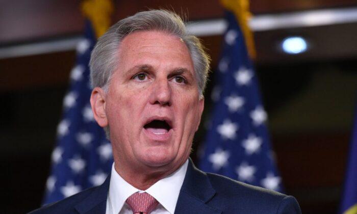 McCarthy Says Biden’s Massive Tax-and-Spend Plans Make Bernie Sanders ‘Look Like a Conservative’