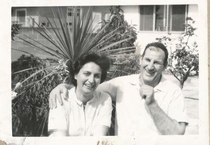 The author's parents in 1964. (Courtesy of Laura Semenza-Marcos)