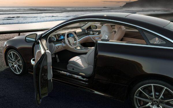Entering luxury. (Courtesy of Mercedes-Benz)