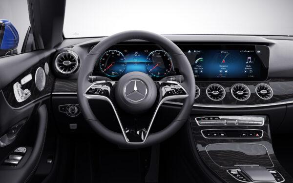 In the driver's seat. (Courtesy of Mercedes-Benz)