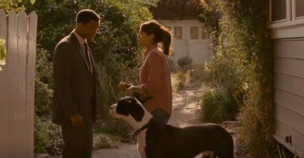 Ben Thomas (Will Smith) helps seven strangers; Emily (Rosario Dawson) is one of them, in “Seven Pounds.” (Sony Pictures Releasing)