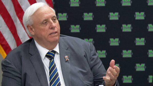 West Virginia Republican Gov. Jim Justice has supported eliminating the state’s income tax since 2020, but the state Senate “has other ideas,” according to House Del. Amy Summers. (Saul Loe/AFP via Getty Images)