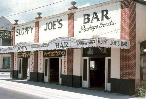 Sloppy Joe's Bar opened Dec. 5, 1933, on the day Prohibition was repealed. (Courtesy of Sloppy Joe's Bar)