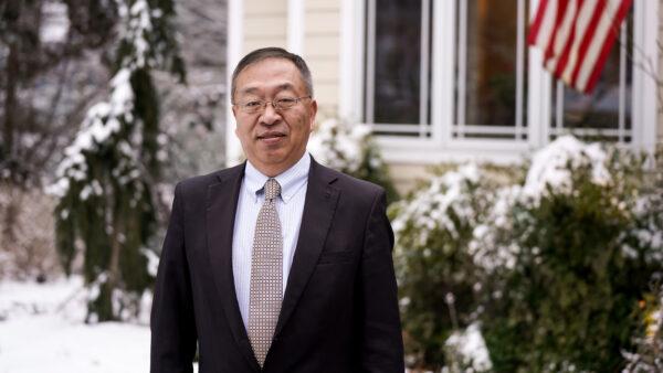 Miles Yu, former senior China policy adviser to former U.S. Secretary of State Mike Pompeo, in Annapolis, Md. (Tal Atzmon/The Epoch Times)