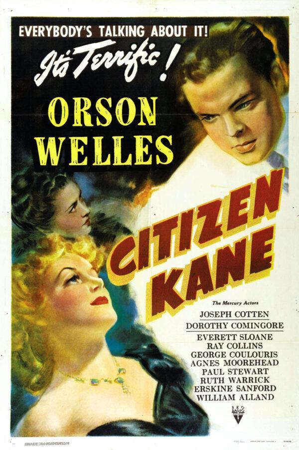 “Citizen Kane” has been called the greatest film of all time. (Public Domain)