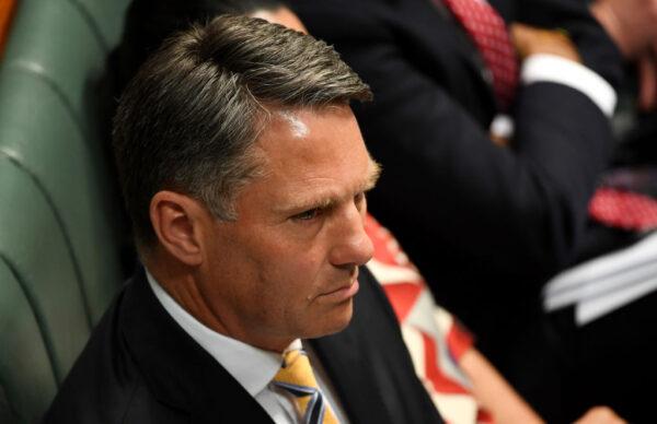 Deputy Opposition Leader Richard Marles in the House of Representatives at Parliament House on September 18, 2019, in Canberra, Australia. (Tracey Nearmy/Getty Images)