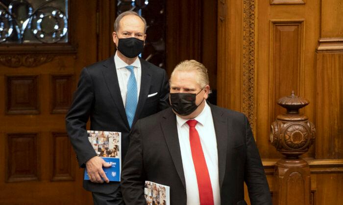 Ontario Budget Pledges Billions in Pandemic Recovery Spending, as Deficit Soars