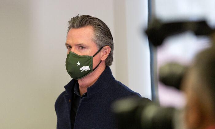 Newsom Signals Possible End to Most Mask-Wearing Mandates
