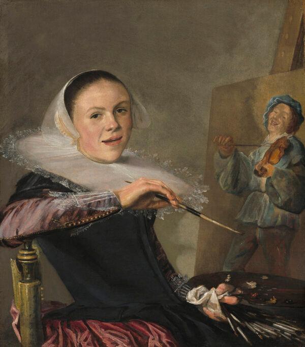 Self-Portrait, circa 1630 by Judith Leyster. Oil on canvas. Gift of Mr. and Mrs. Robert Woods Bliss, National Gallery of Art.