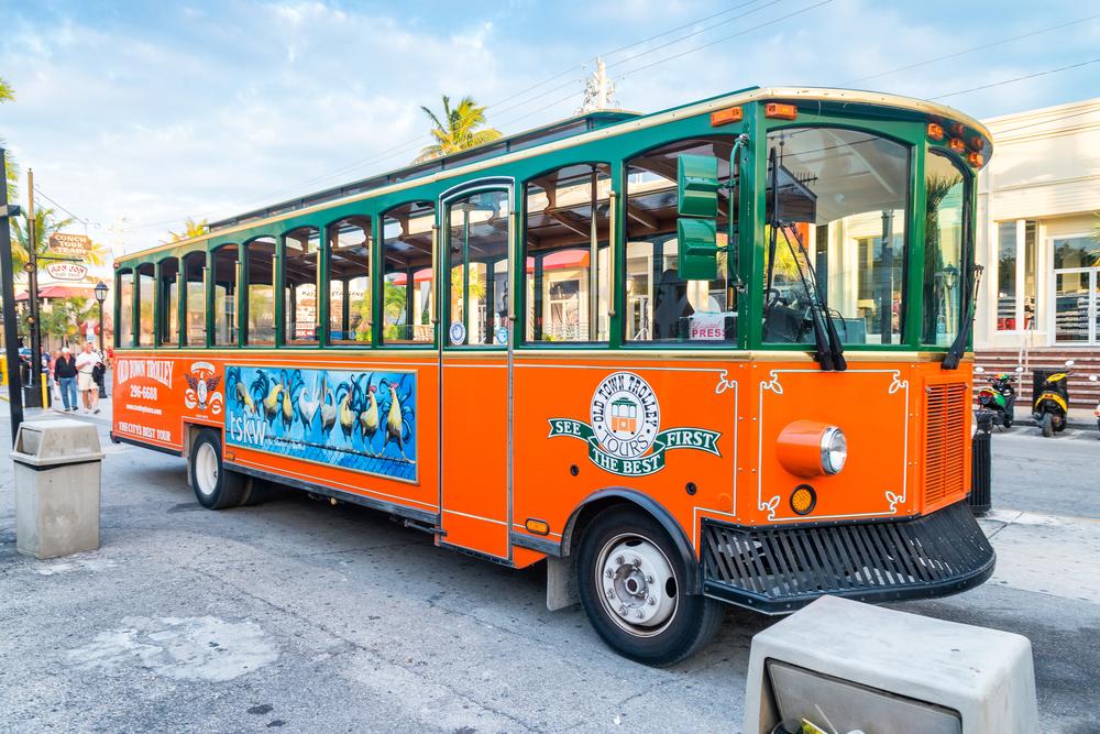 Old Town Trolley tours provide engaging, narrated history of Key West. (GagliardiPhotography/Shutterstock)