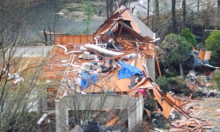 At Least 5 Killed as Multiple Tornadoes Rip Through Alabama, Destroying Homes