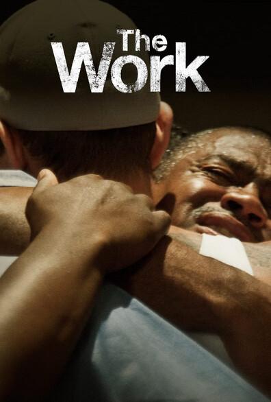 Men doing "guts" work in "The Work." (SXSW Film Festival)