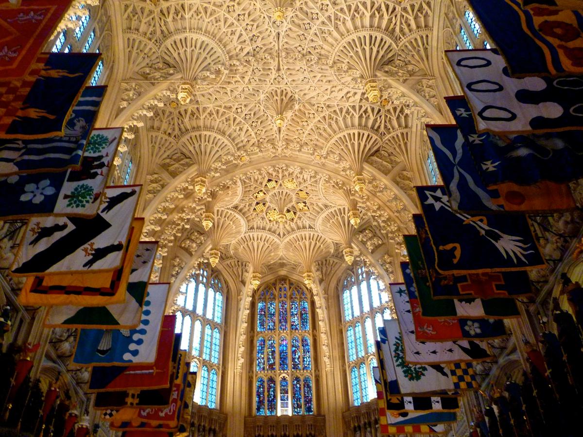 The glorious medieval fan-vaulted ceiling of the Henry VII Lady Chapel in Westminster Abbey. The chapel is the final resting place of 15 kings and queens. (Keete 37/CC BY-SA 2.0)
