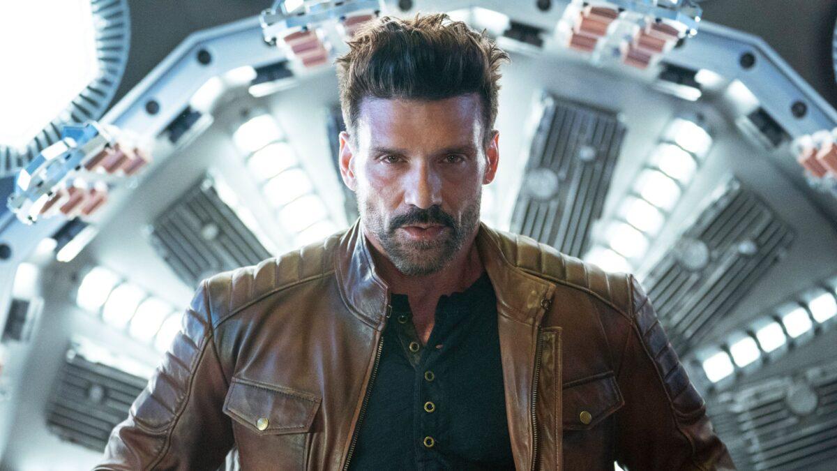 Frank Grillo plays ex-Army Delta Force operator Roy Pulver in “Boss Level.” (Quantrell D. Colbert/Hulu)