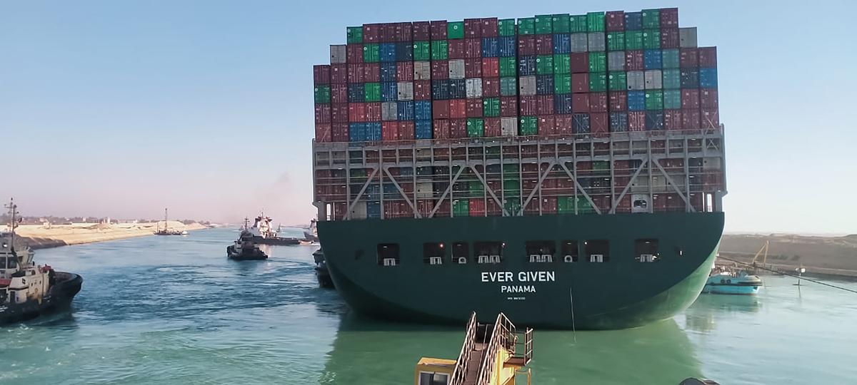 Giant Container Ship That Blocked Suez Canal Finally Free