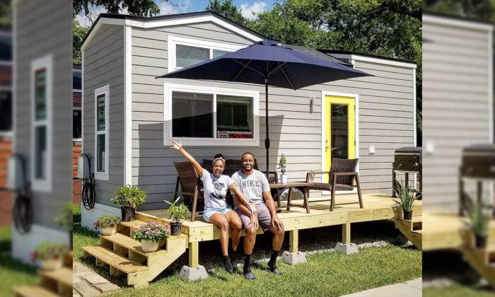 Couple Build Tiny Home to Pay Off $125,000 Debt in 2 Years, Embrace ‘Tiny Lifestyle’