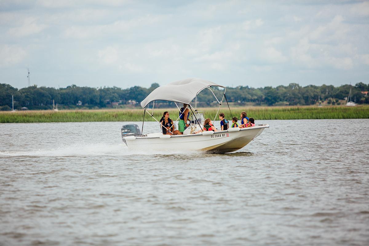 After admiring Beaufort's architecture, take in its surrounding natural beauty via boat ride. (Shawn Hill Photography)