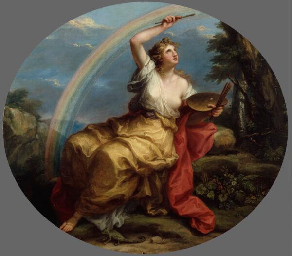 Colour (1778-80) Angelica Kauffman RA. Oil on canvas. 1260mm x 1485mm x 25mm. © Photo: Royal Academy of Arts, London / John Hammond.