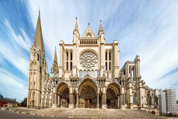 The south entrance to the Cathedral of Our Lady of Chartres is an exquisite example of High Gothic architecture. (Valery Egorov/Shutterstock)