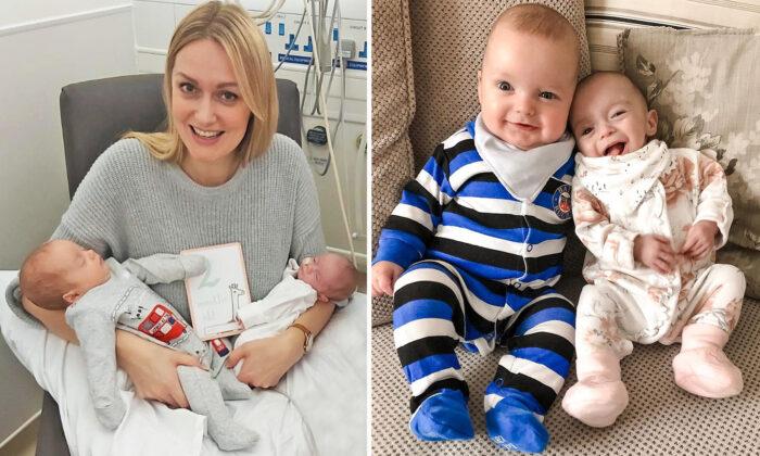 Mom Delivers ‘Super Twins’ on the Same Day Despite Being Conceived 3 Weeks Apart