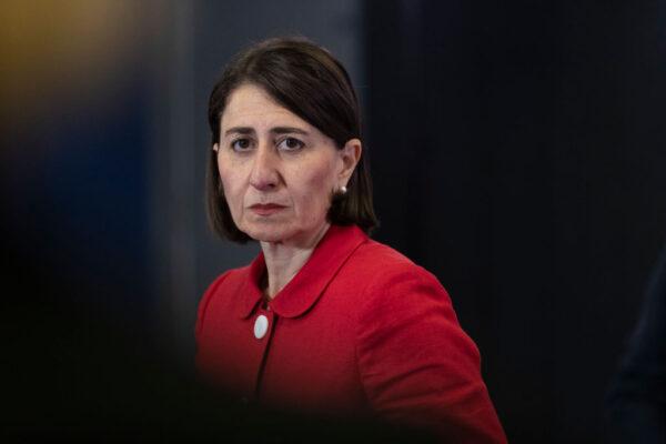 NSW Premier Gladys Berejiklian speaks at a press conference<br/>(Brook Mitchell/Getty Images)