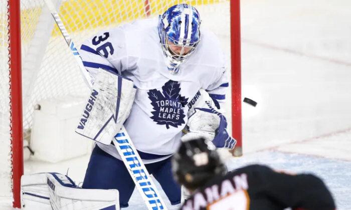 Campbell Ties Franchise Record With 9th Straight Win as Leafs Down Flames