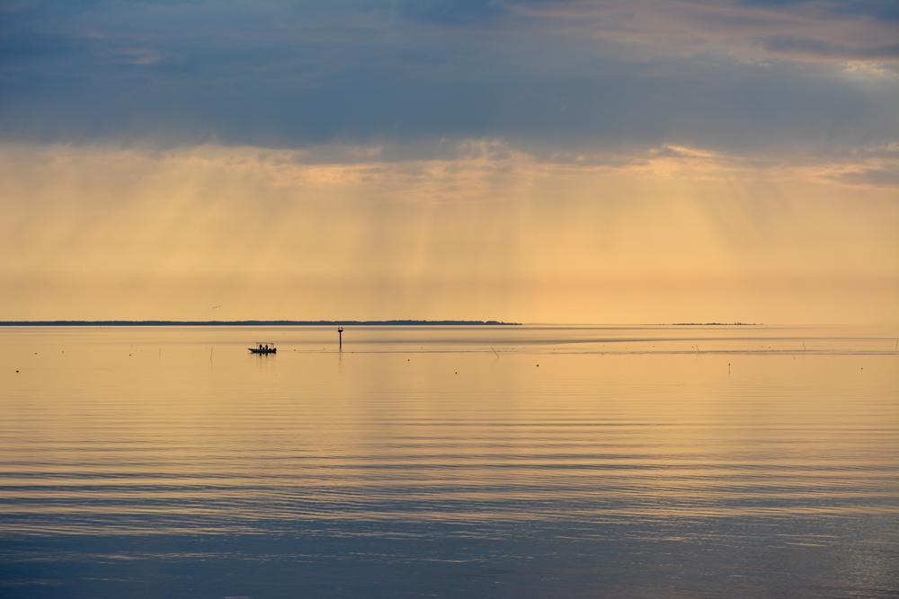 The sun rises over the Chesapeake Bay. (Realest Nature/Shutterstock)
