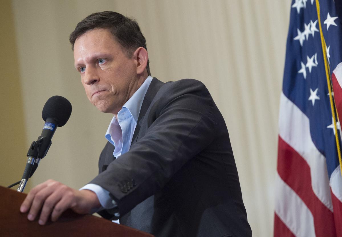 Peter Thiel Calls Out Big Tech's Collaboration With Chinese Communist Regime