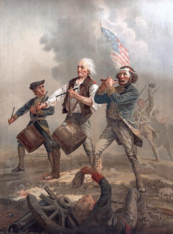 “The Spirit of '76,” as Archibald MacNeal Willard’s painting came to be known, is one of the most famous images relating to the American Revolutionary War—and therefore shows the important link between music and the American fighting spirit. (Public Domain)