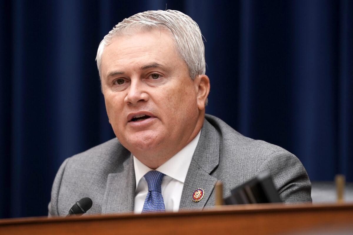 Rep. James Comer (R-Ky.) on Capitol Hill in Washington on Sept. 30, 2020. (Greg Nash/Pool/Getty Images)
