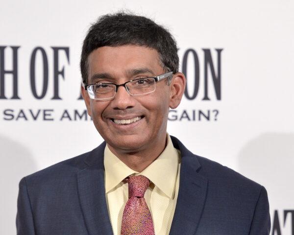 Dinesh D'Souza attends the D.C. premiere of his film, "Death of a Nation," at E Street Cinema in Washington on Aug. 1, 2018. (Shannon Finney/Getty Images)