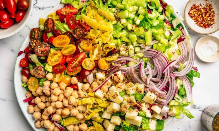 This No-Wilt Italian Chopped Salad Is the Make-Ahead Lunch You Need