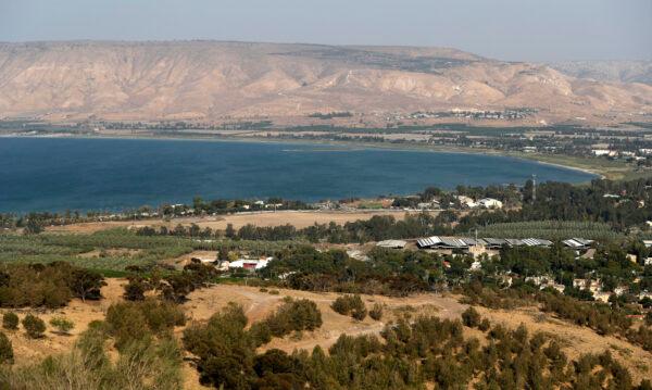 The Sea of Galilee, in northeast Israel, on Aug. 30, 2018. (Ahmad Gharabli/AFP via Getty Images)