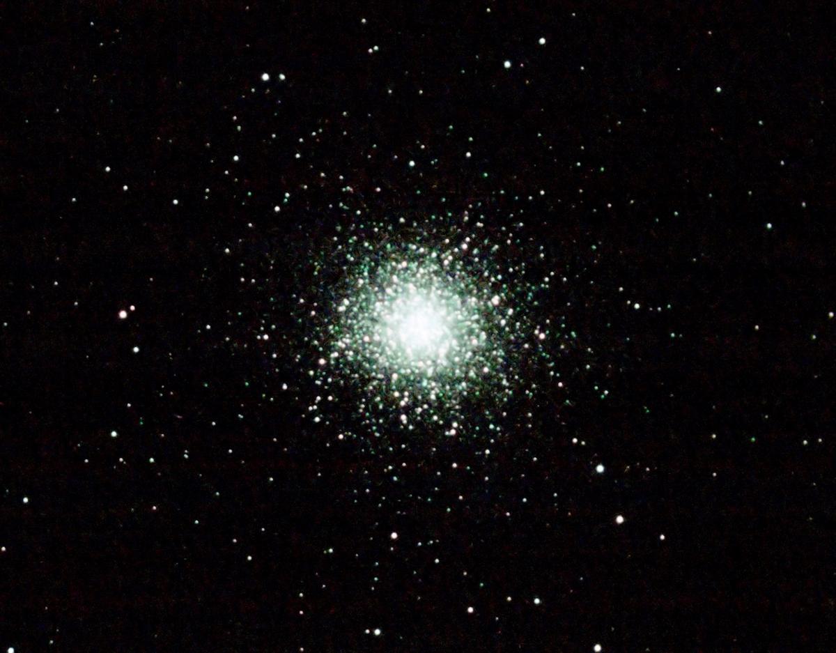 Messier 13 or M13, also designated NGC 6205 and sometimes called the Great Globular Cluster in Hercules or the Hercules Globular Cluster. (SWNS)
