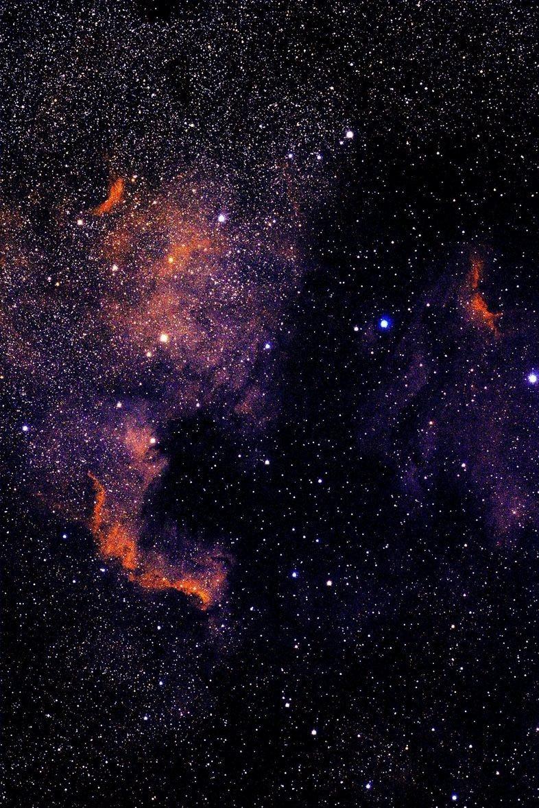 The North America Nebula. (SWNS)