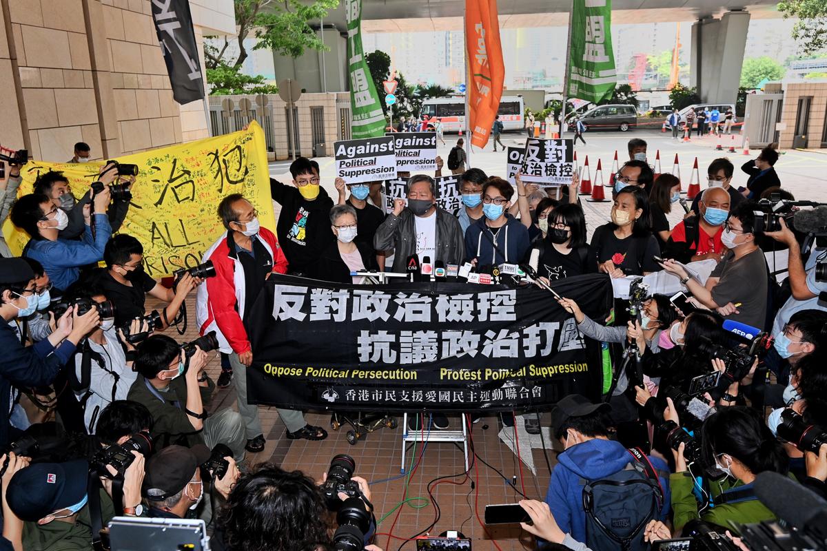 Jimmy Lai, Martin Lee, Among 10 HK Dissidents to Be Sentenced Over Outlawed Pro-Democracy Protest