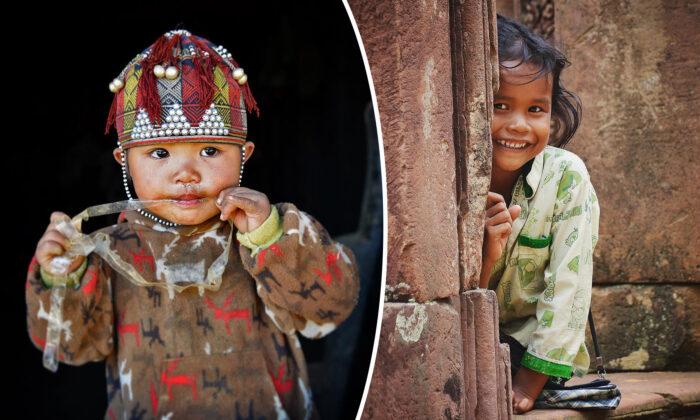 Italian Photographer Captures Incredible Portraits of Children From Around the World