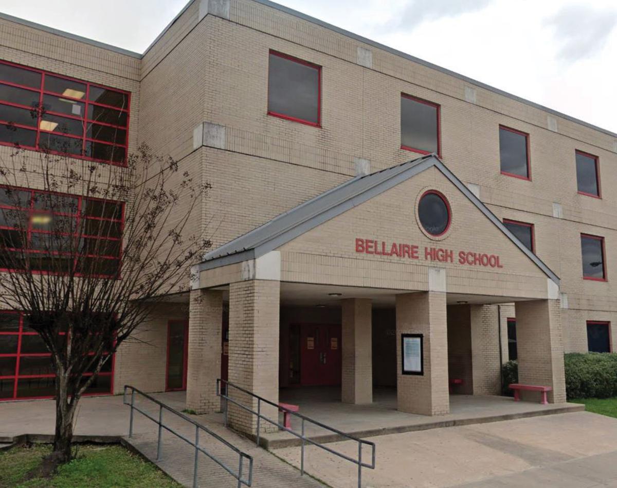 Bellaire High School, Texas. (Screenshot/<a href="https://www.google.com/maps/@29.6914787,-95.4678263,3a,45.5y,311.03h,93.47t/data=!3m6!1e1!3m4!1sLDjCpPHMalT6jwoNg51D8g!2e0!7i16384!8i8192">Google Maps</a>)