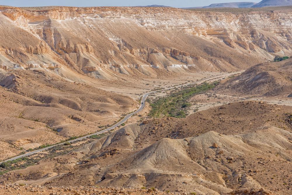 The Wadi Zin, the longest valley in Israel. (NataliaVo/Shutterstock)