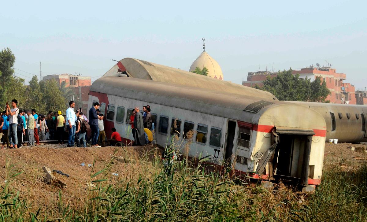 Egypt Says 11 Killed in Train Crash North of Cairo
