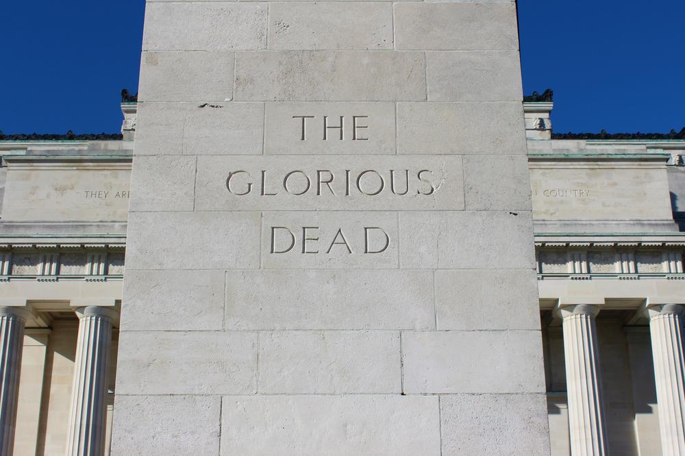 An inscription on the Auckland Cenotaph. (Ricardo Barata/Shutterstock)