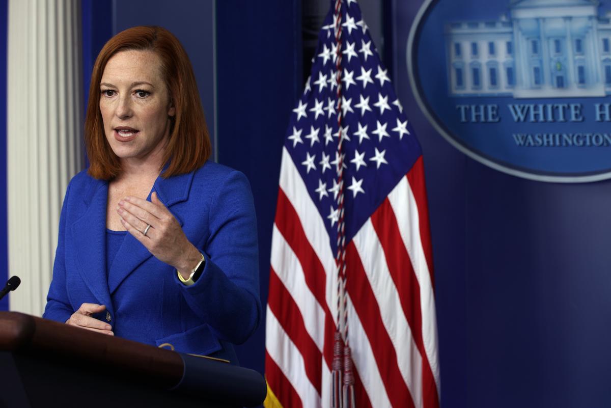 Psaki Declines to Comment on Maxine Waters's 'Confrontational' Remarks Ahead of George Floyd Verdict