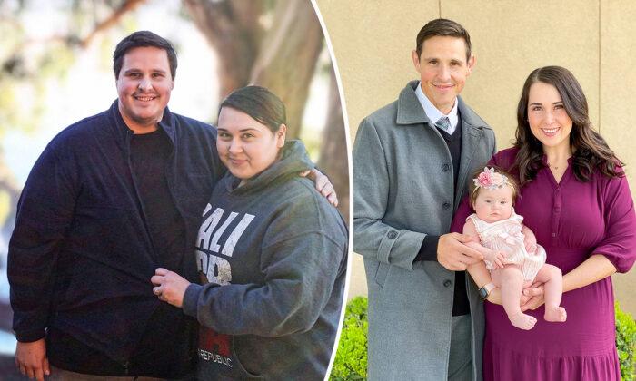 Couple Who Struggled to Conceive for 7 Years Shed 432lb Between Them, Give Birth to a Girl