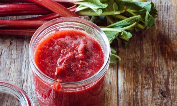 Pies, sauces, and chutneys are nice, but my favorite way to stretch the rhubarb season is jam. (Jack Jelly/shutterstock)