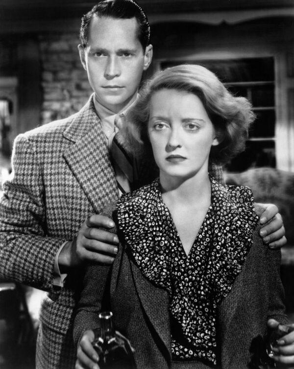 In "Dangerous," Joyce Heath (Bette Davis) is an alcoholic actress who goes on the wagon when young architect Don Bellows (Franchot Tone) believes in her. (Warner Bros.)