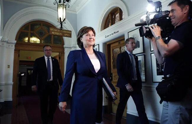 Former B.C. Premier Christy Clark Testifies at Money Laundering Inquiry