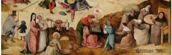 Detail “The Hay Wagon,” circa 1515 by Hieronymous Bosch or workshop.